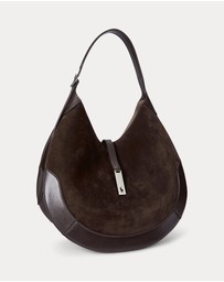 Polo Ralph Lauren - Polo ID Suede Large Shoulder Bag