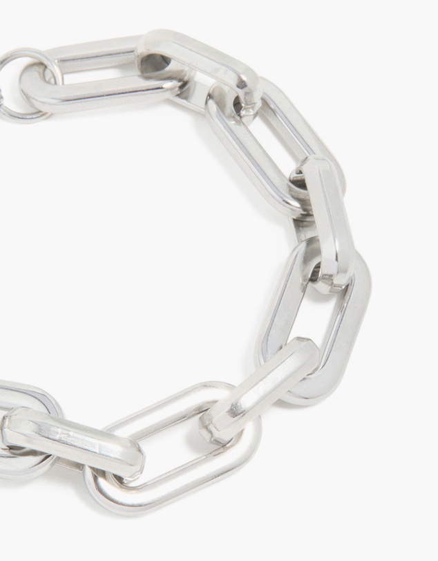 Lovisa - Waterproof Stainless Steel Large Paperclip Chain Bracelet