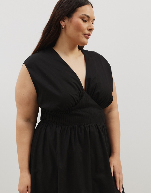Atmos&Here Curvy - Zara Waisted Midi Dress