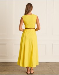 Heaven Australia - Citron Zip Up Dress
