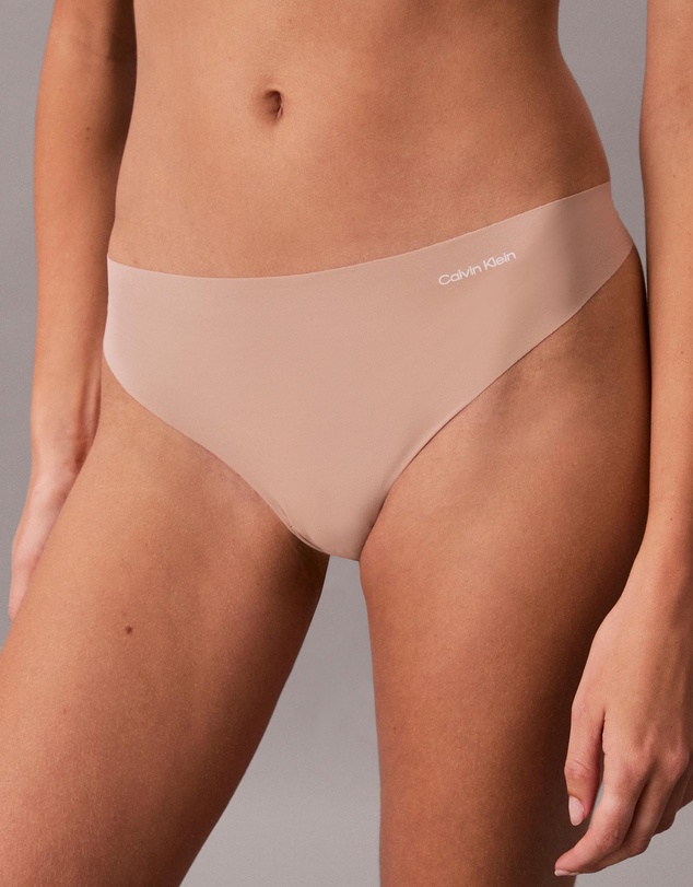 Calvin Klein - 5-Pack Invisibles Microfiber Stretch Thongs