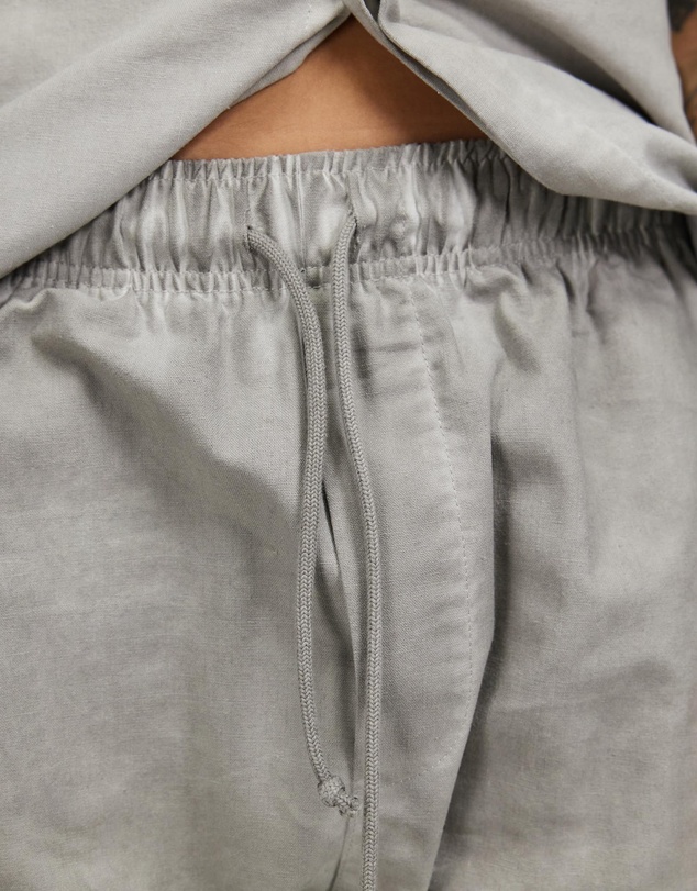 Surrounded By Ghosts - The Vanadium Linen Drawstring Pants