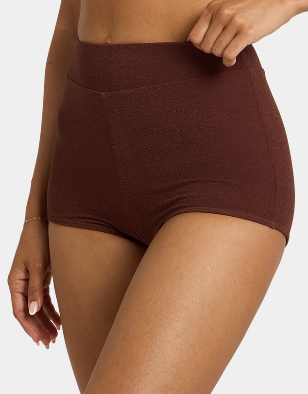 Roxy - Womens Palm Shadows Shorty Bikini Bottom
