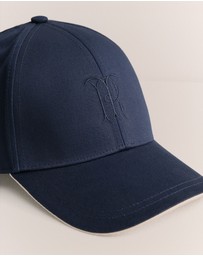 Trenery - Leo Monogram Cap in Night Sky