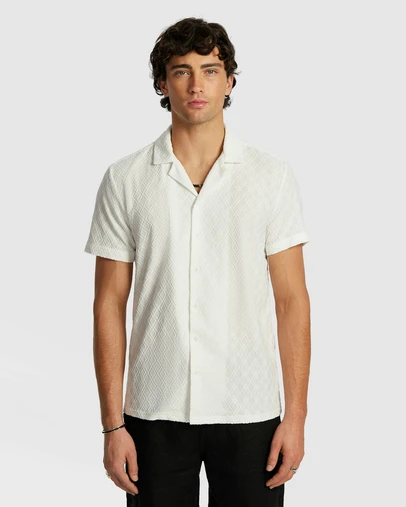 yd. - Murdock Textured Shirt