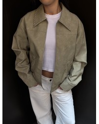 Dazie - Sandbank Studded Jacket