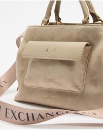 Armani Exchange - Nicole Suede Tote M