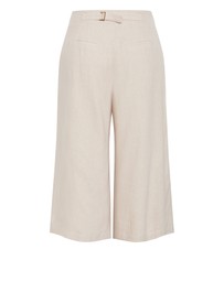 City Chic - Abbie Linen Crop Pant