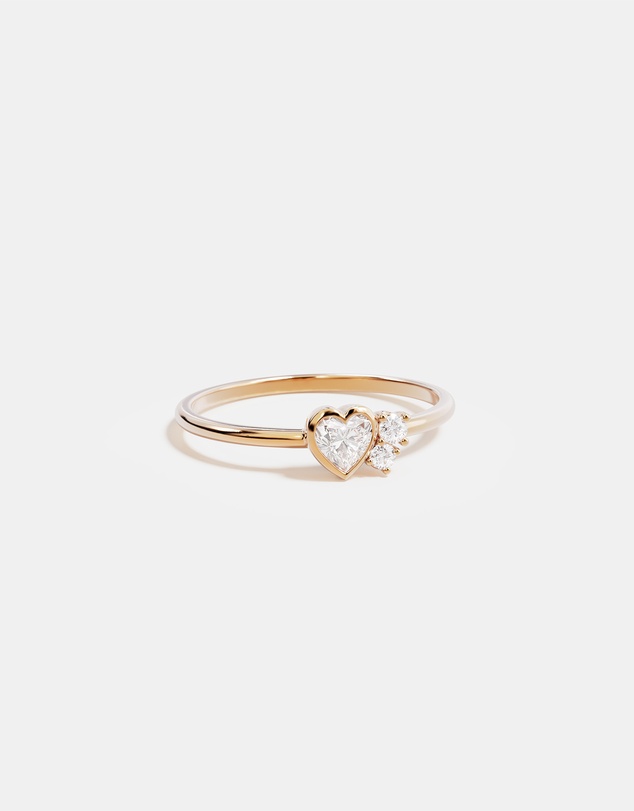 By Charlotte - Dream Lover Heart Ring