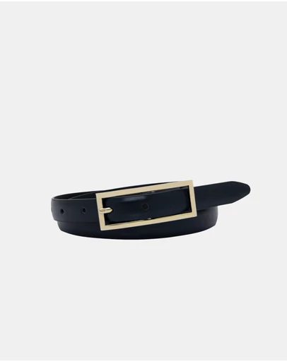 Buckle - Harper. Australian Made Classic Leather Belt. 19mm width.