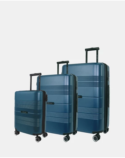 Pierre Cardin - Pierre Cardin 3-Piece Set Travel Hard Shell Suitcase