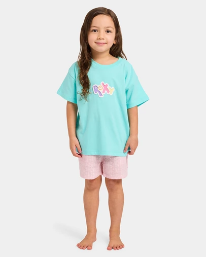 Roxy - Girls 2 to 7 Coastal Clash T-Shirt