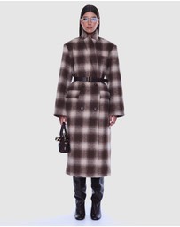 ENA PELLY - Tessa Wool Blend Coat