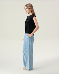 IDA+S - Tallulah Wool Silk Top