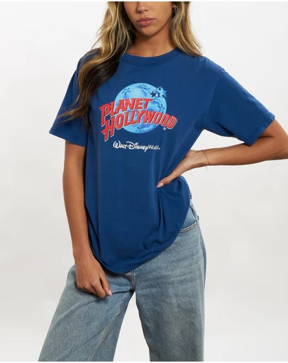 Vintage by The Real Deal - Pre Loved - 90s Planet Hollywood Tee