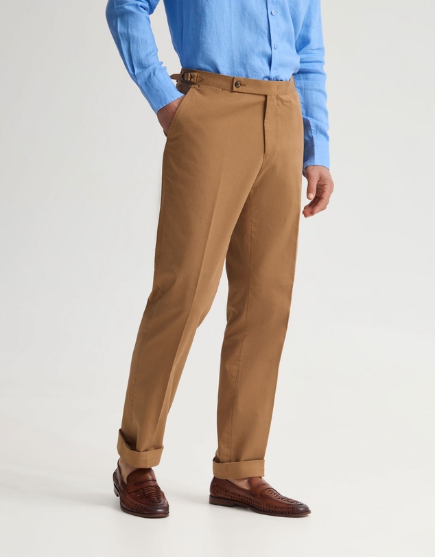Oxford - Bryon Pants With Side Tab And Cuff