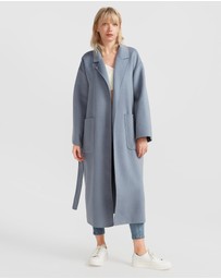 Belle & Bloom - Wide Awake Split Hem Overcoat
