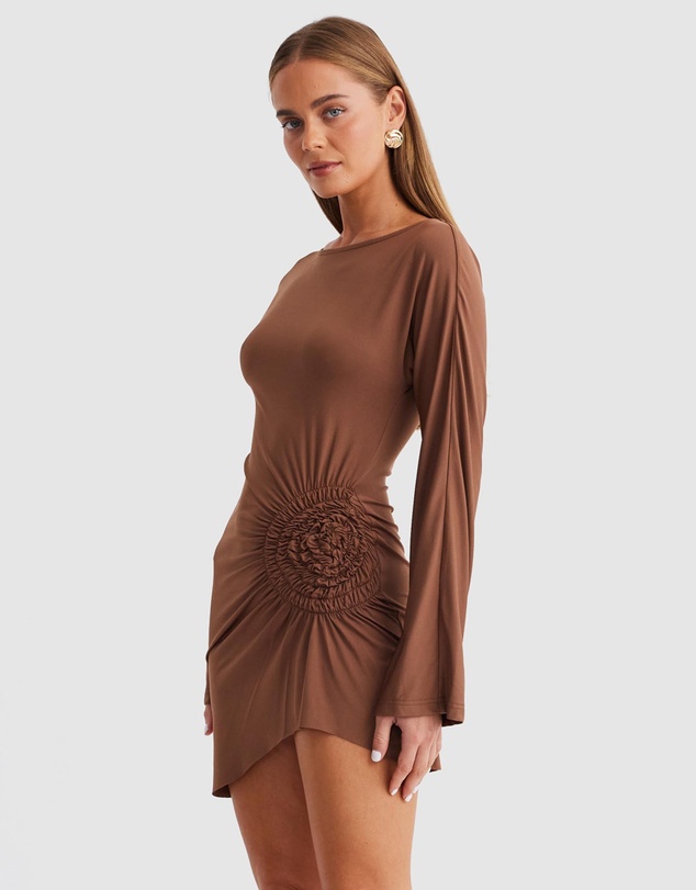 SNDYS - Olividae Long Sleeve Mini Dress