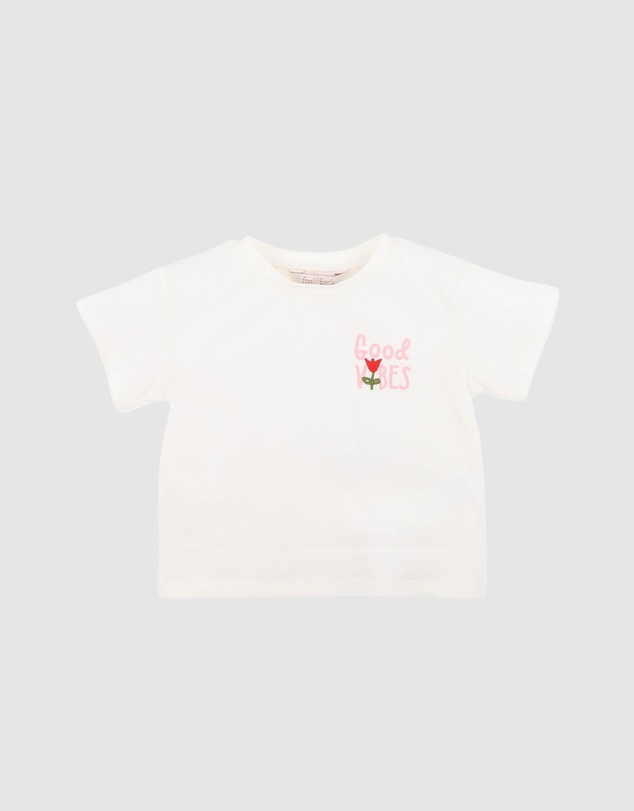 Fox & Finch - Sundae Organic Good Vibes Tee - Kids