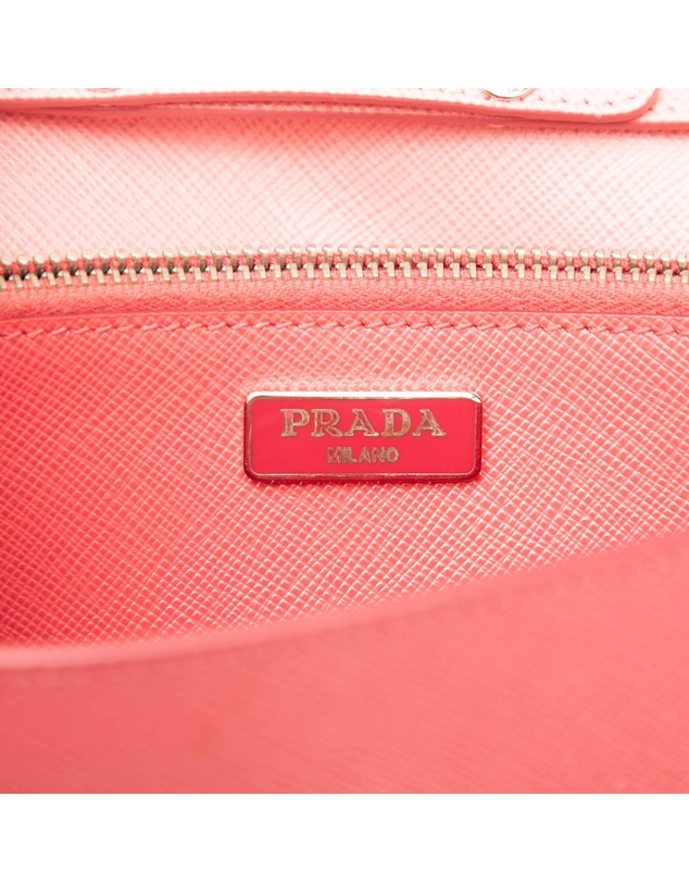 Pre-Loved by Azura Reborn - Pre-Loved Saffiano Turn Lock Wallet on Strap
