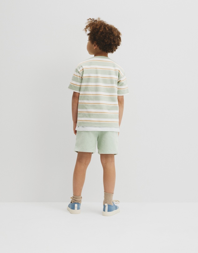 Country Road - Oversized Stripe Short Sleeve T-shirt
