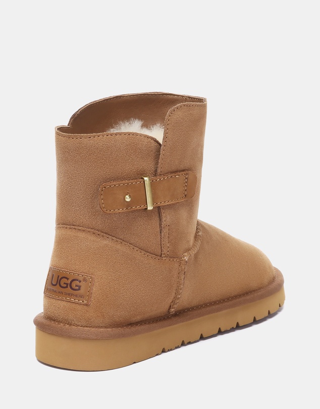 EVERAU - Australian Shepherd Ugg Mini Winza Cow Suede Upper UGG Boots