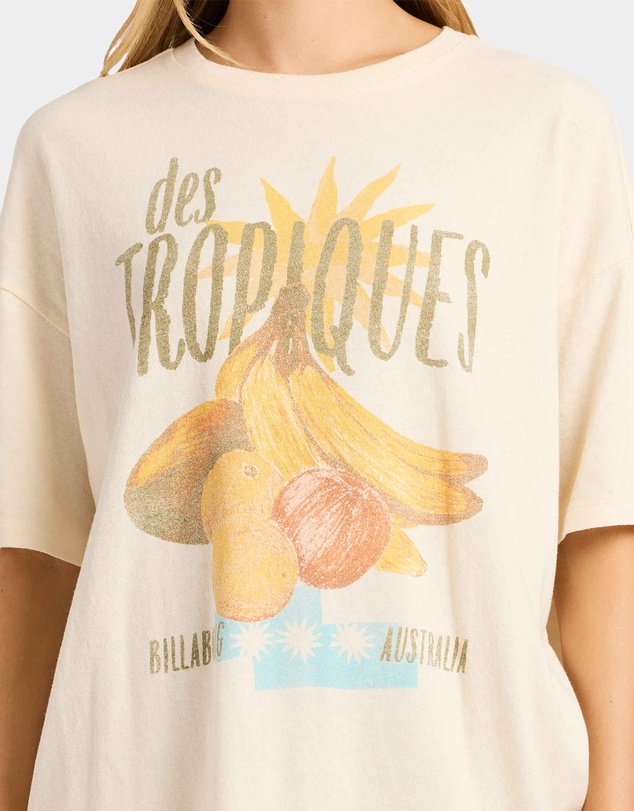 Billabong - Womens Freshest Things Oversized T-Shirt
