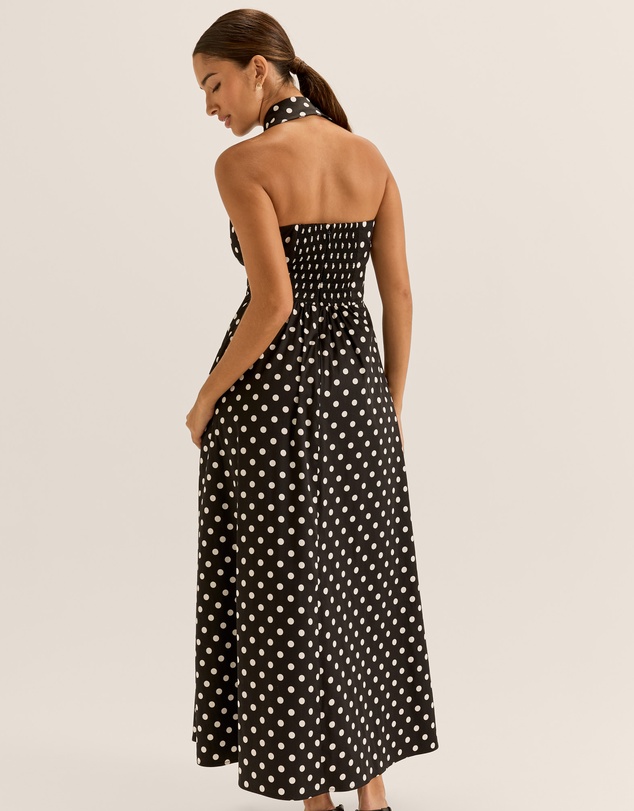 Review - Ava Spot Maxi Dress