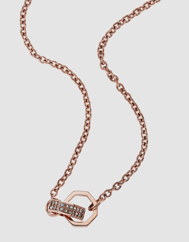 Emporio Armani - Rose Gold-Tone Necklace
