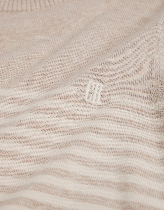 Country Road - Stripe Country Road Logo Knit