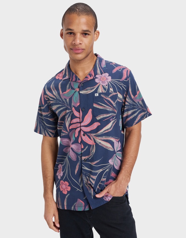 Quiksilver - Mens Beach Club Short Sleeve Shirt