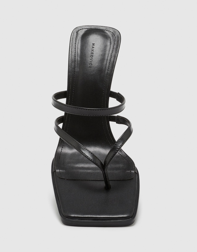 Nakedvice - The Saskia Black Wedge