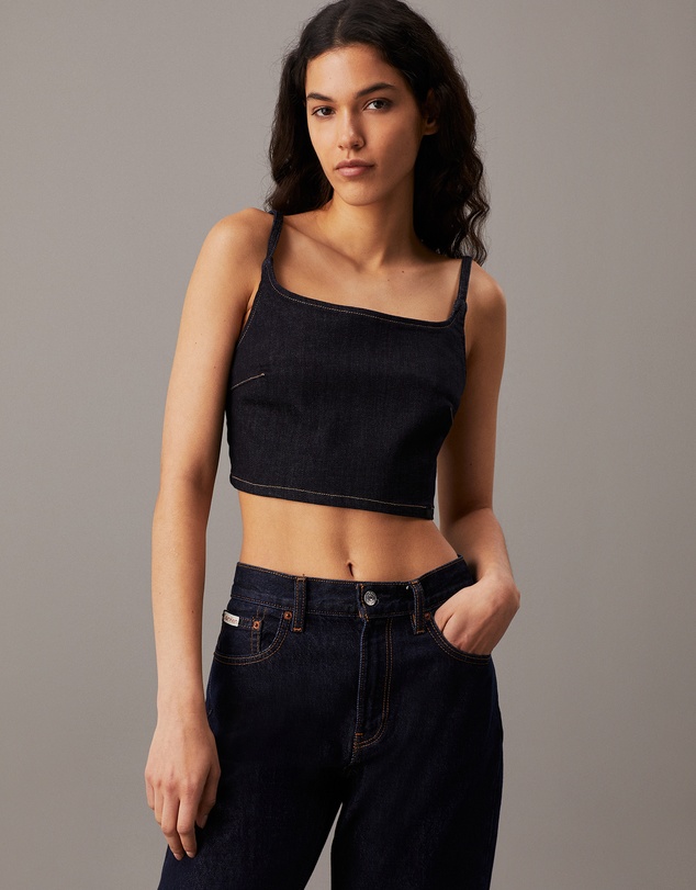 Calvin Klein Jeans - Denim Bralette Top