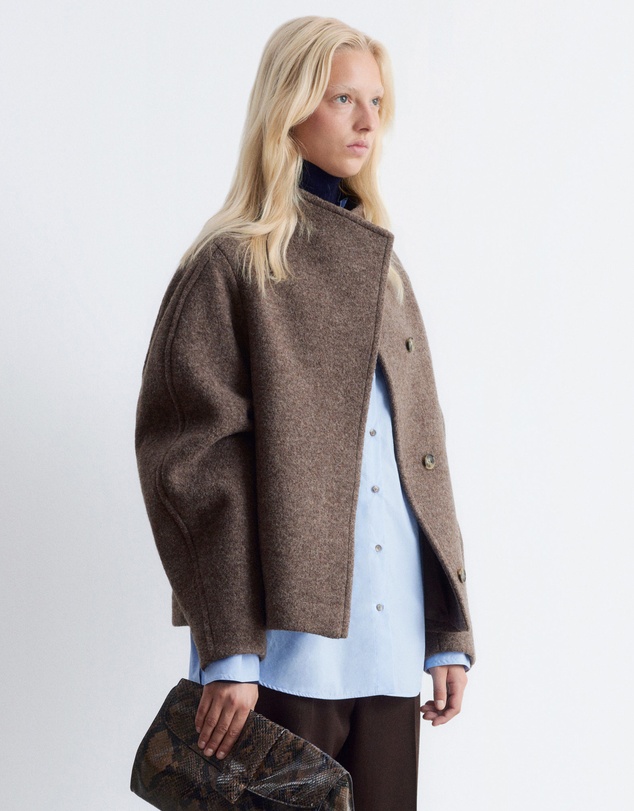 & Other Stories - Asymmetric Wool Jacket