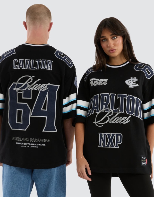 Nena & Pasadena - Carlton League Loopback Tee