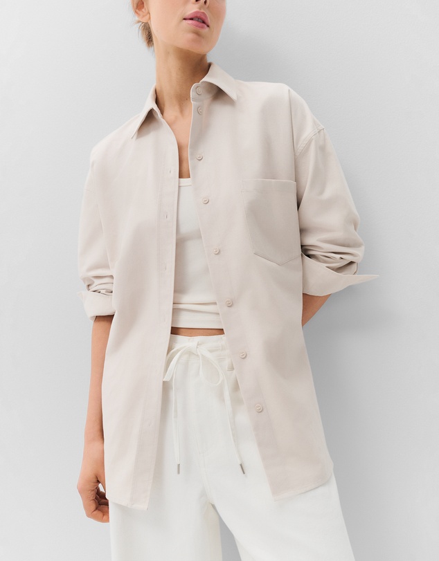 UNISON - Oversized Oxford Shirt