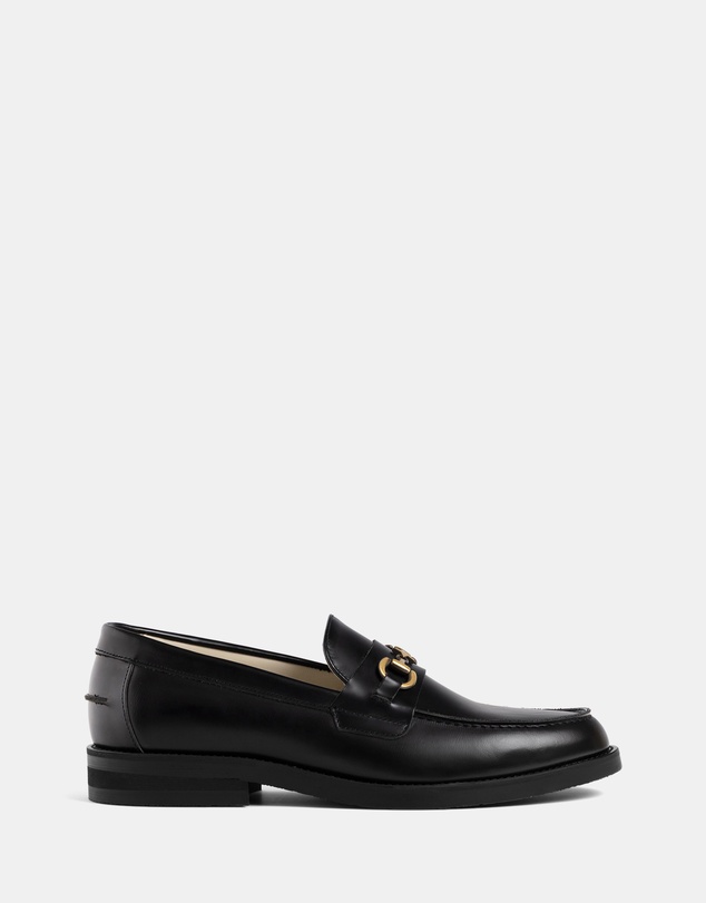Duke + Dexter - Wilde Black Plus Bit Loafer - Men's