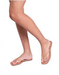 Tkees - Lily Square Toe Suede Sandals