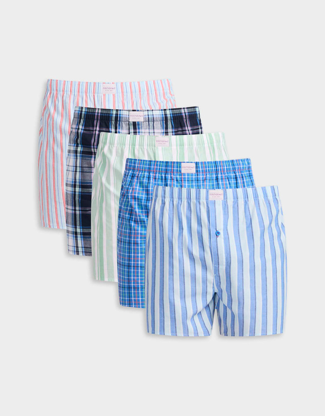 Mitch Dowd - Mitchdowd Summer Dreams Cotton Boxer Shorts 5 Pack