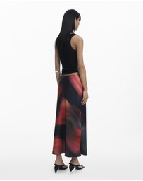 Desigual - Long Skirt with print