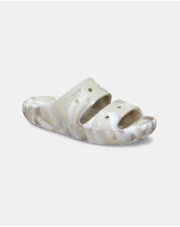Crocs - Classic Marbled Sandals V2 - Unisex