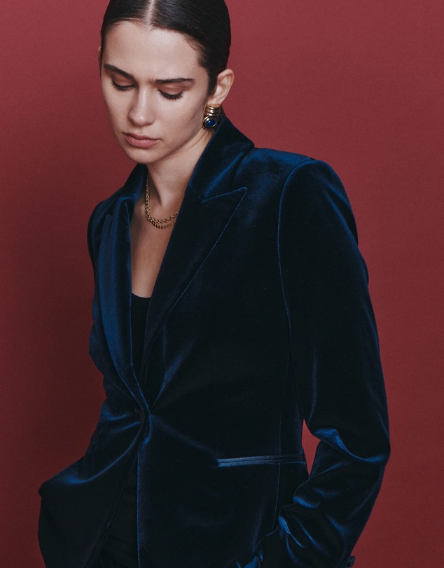 SABA - Lea Velvet Blazer