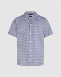 Tommy Hilfiger - Regular Fit Short Sleeve Dobby Shirt
