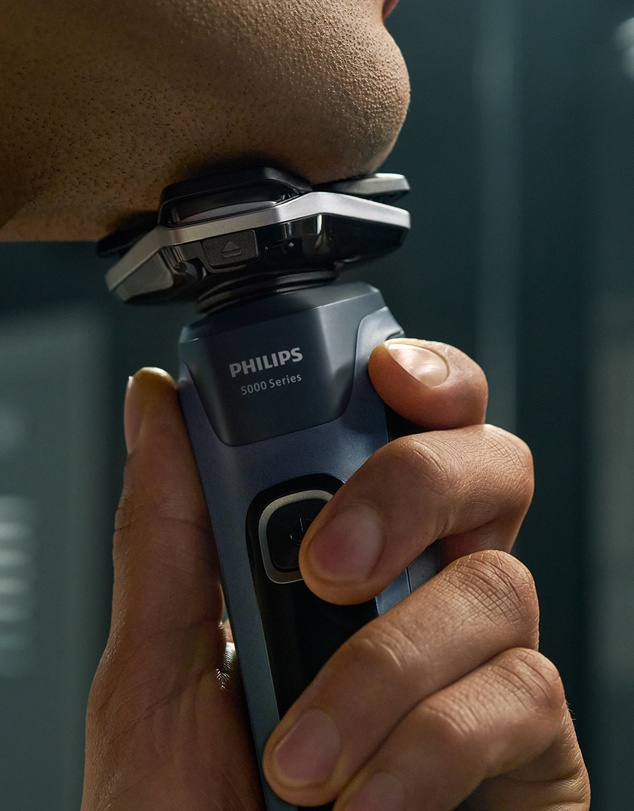 Philips - Philips Shaver Series 5000 SkinIQ Ocean Blue