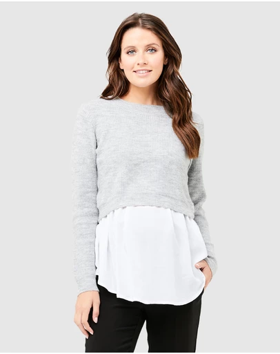 Ripe Maternity - Mandy Detachable Knit