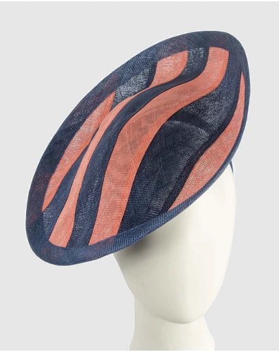 Max Alexander - Large Multicolor Plate Racing Fascinator Racing Fascinator