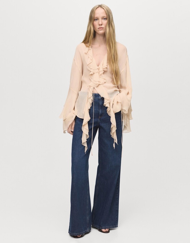 M.N.G - Low-Rise Wide-Leg Jeans