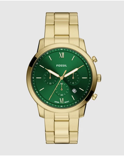 Fossil - Neutra Gold Tone Chronograph Watch