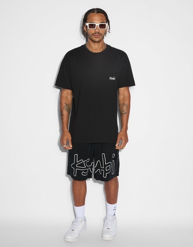 Ksubi - All Day Biggie Ss Tee Jet Black