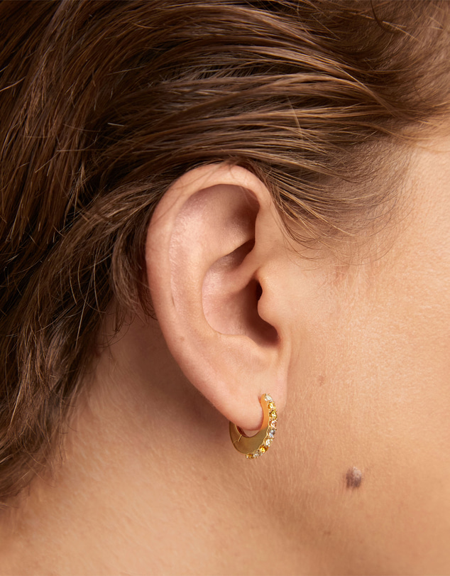 PDPAOLA - Vivi Hoop Earrings